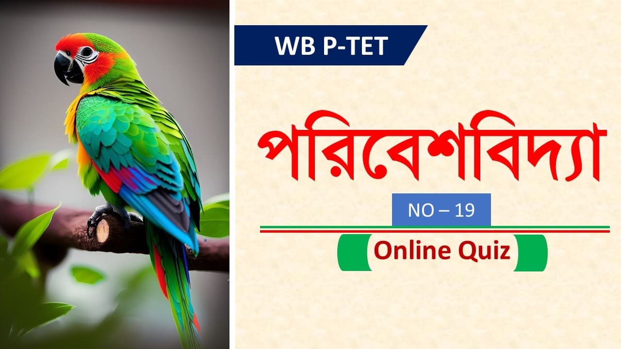 WB Primary Tet Mock Test 19 Envs