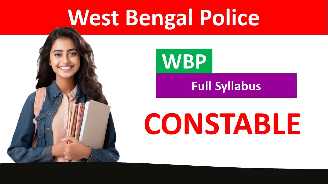 WB Police Constable Exam Pattern 2024